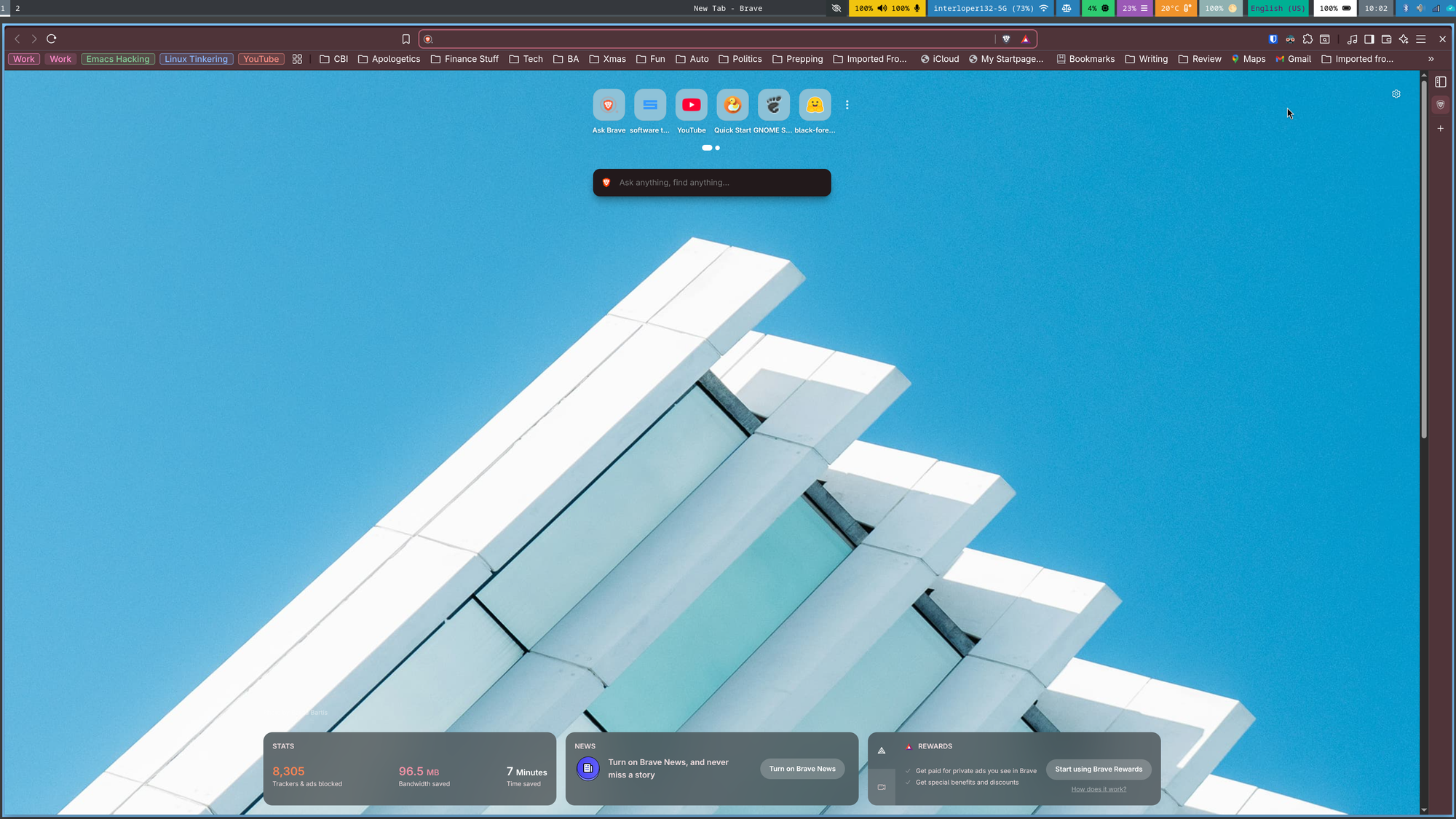 Niri - Single Open Window